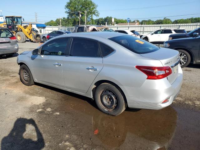 3N1AB7AP5KY369483 - 2019 NISSAN SENTRA S SILVER photo 2