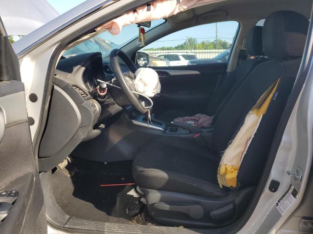 3N1AB7AP5KY369483 - 2019 NISSAN SENTRA S SILVER photo 7