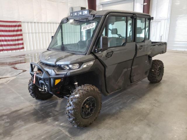 3JBUUAX41PK005542 - 2023 CAN-AM DEFENDER LIMITED CAB HD10 GRAY photo 2