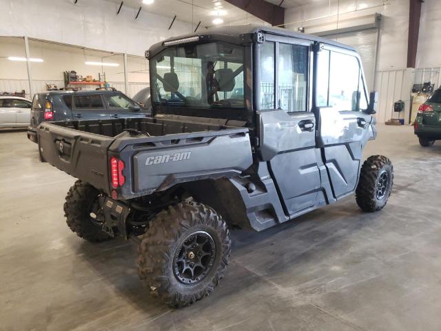 3JBUUAX41PK005542 - 2023 CAN-AM DEFENDER LIMITED CAB HD10 GRAY photo 4