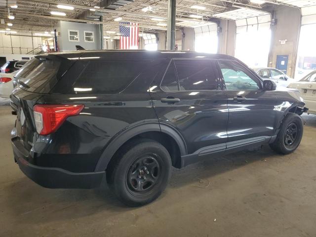 1FM5K8AB8LGA64261 - 2020 FORD EXPLORER POLICE INTERCEPTOR 黑色 照片 3