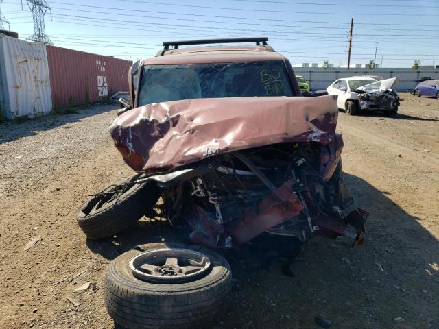 1J8HG48P87C632947 - 2007 JEEP COMMANDER RED photo 5