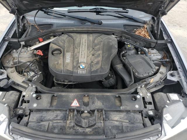 5UXWY3C51G0N87202 - 2016 BMW X3 XDRIVE28D CHARCOAL photo 12