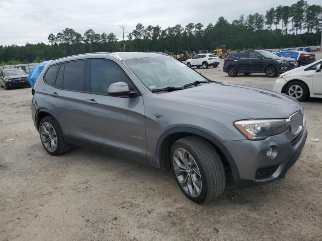 5UXWY3C51G0N87202 - 2016 BMW X3 XDRIVE28D CHARCOAL photo 4