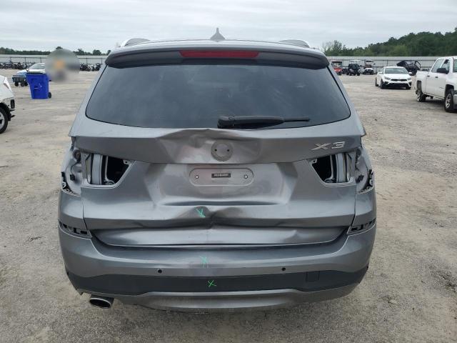 5UXWY3C51G0N87202 - 2016 BMW X3 XDRIVE28D CHARCOAL photo 6