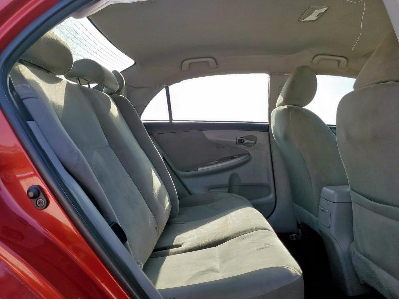 5YFBU4EEXDP178244 - 2013 TOYOTA COROLLA BASE Қызыл фото 10