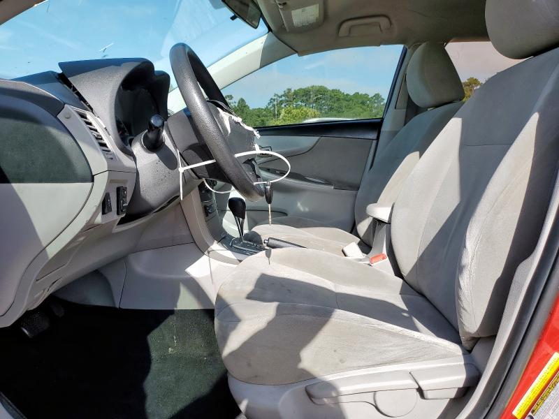 5YFBU4EEXDP178244 - 2013 TOYOTA COROLLA BASE Қызыл фото 7