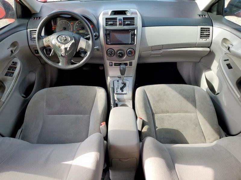 5YFBU4EEXDP178244 - 2013 TOYOTA COROLLA BASE Қызыл фото 8