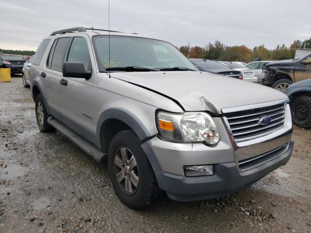 1FMEU63E46UA06191 - 2006 FORD EXPLORER XLT SILVER photo 1