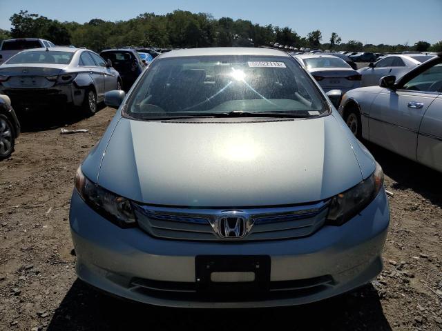 JHMFB4F33CS002054 - 2012 HONDA CIVIC HYBRID L BLUE photo 5