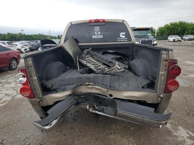 1D7KS28C37J568959 - 2007 DODGE RAM 2500 ST TAN photo 6
