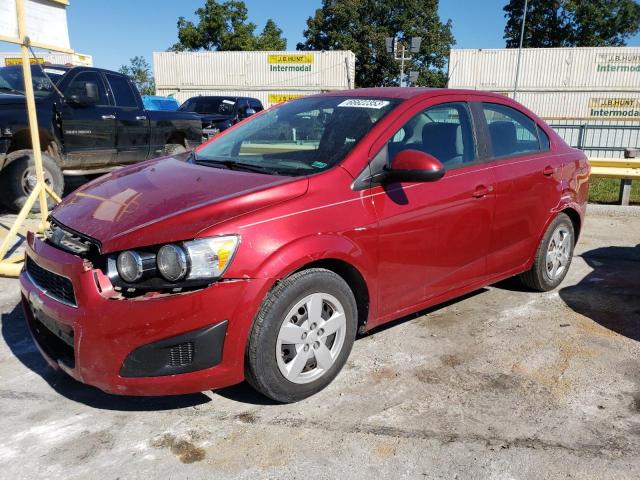 1G1JA5SH1E4234223 - 2014 CHEVROLET SONIC LS 红色 照片 1