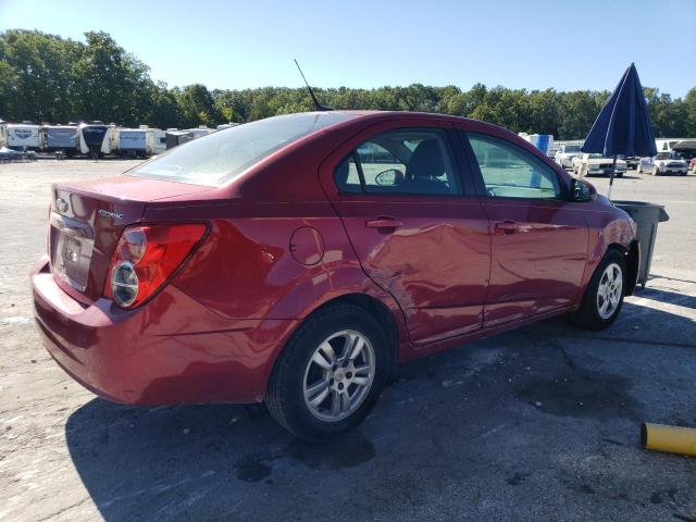 1G1JA5SH1E4234223 - 2014 CHEVROLET SONIC LS 红色 照片 3