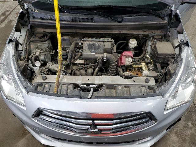 ML32F3FJ7JHF13912 - 2018 MITSUBISHI MIRAGE G4 ES ვერცხლისფერი ფოტო 11