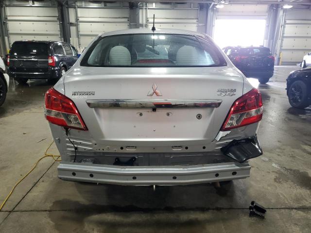 ML32F3FJ7JHF13912 - 2018 MITSUBISHI MIRAGE G4 ES ვერცხლისფერი ფოტო 6