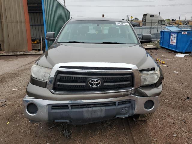 5TFUM5F19AX004172 - 2010 TOYOTA TUNDRA DOUBLE CAB SR5 TAN photo 5