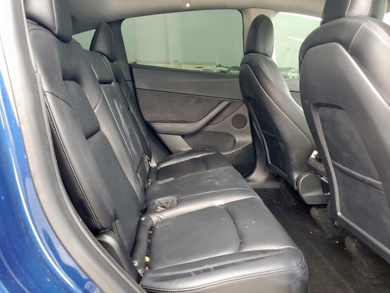 7SAYGDEFXNF319081 - 2022 TESLA MODEL Y 蓝色 照片 10