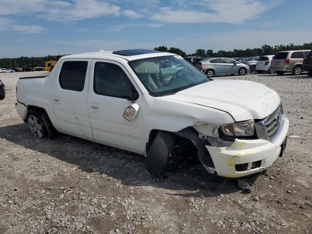 5FPYK1F54EB012075 - 2014 HONDA RIDGELINE RTL WHITE photo 4