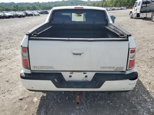 5FPYK1F54EB012075 - 2014 HONDA RIDGELINE RTL WHITE photo 6