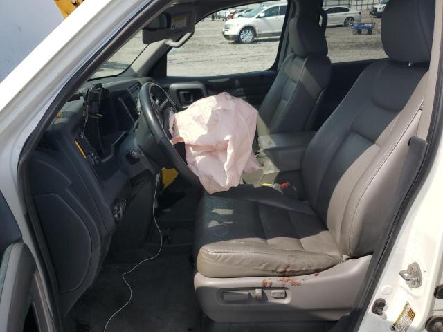 5FPYK1F54EB012075 - 2014 HONDA RIDGELINE RTL WHITE photo 7