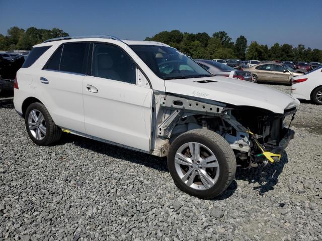 4JGDA5HB7EA280417 - 2014 MERCEDES-BENZ ML 350 4MATIC WHITE photo 4