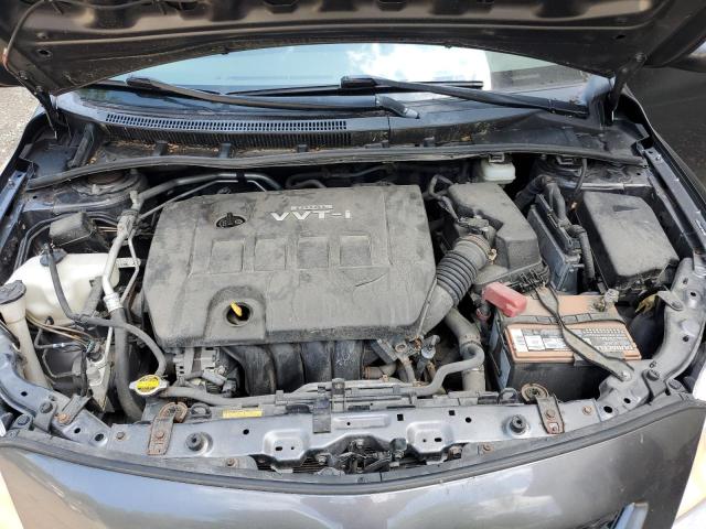 JTDBL40E99J051863 - 2009 TOYOTA COROLLA BASE ნაცრისფერი ფოტო 11