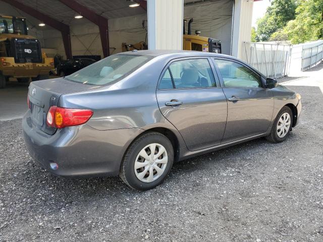 JTDBL40E99J051863 - 2009 TOYOTA COROLLA BASE ნაცრისფერი ფოტო 3