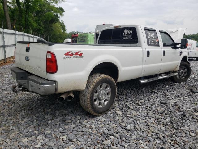 1FTWW31R18EB58692 - 2008 FORD F350 SRW SUPER DUTY WHITE photo 3