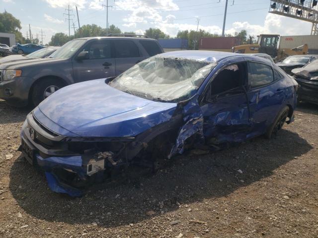 SHHFK7H46JU237405 - 2018 HONDA CIVIC SPORT BLUE photo 1