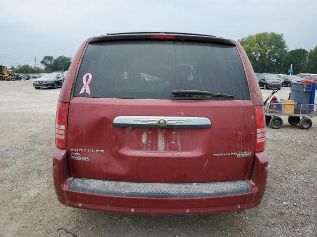 2A4RR6DX4AR149522 - 2010 CHRYSLER TOWN & COU LIMITED RED photo 6