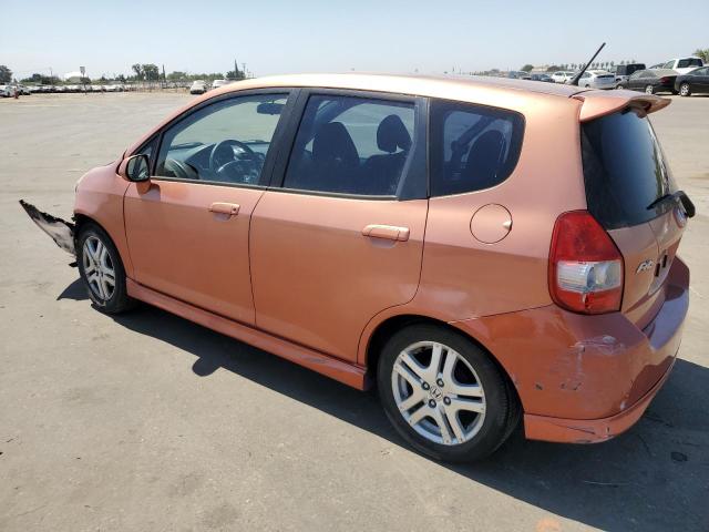 JHMGD38687S059680 - 2007 HONDA FIT S 橙色 照片 2