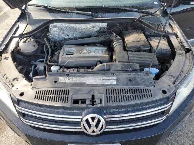 WVGBV7AX9CW548767 - 2012 VOLKSWAGEN TIGUAN S BLACK photo 12