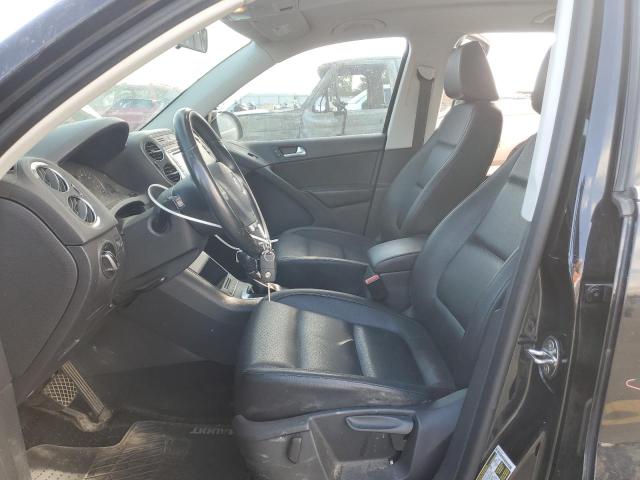 WVGBV7AX9CW548767 - 2012 VOLKSWAGEN TIGUAN S BLACK photo 7