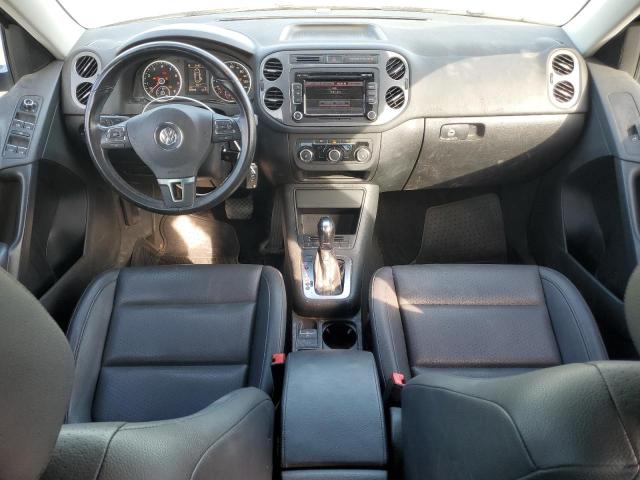 WVGBV7AX9CW548767 - 2012 VOLKSWAGEN TIGUAN S BLACK photo 8