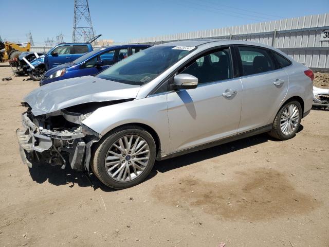 1FADP3J23HL265056 - 2017 FORD FOCUS TITANIUM SILVER photo 1