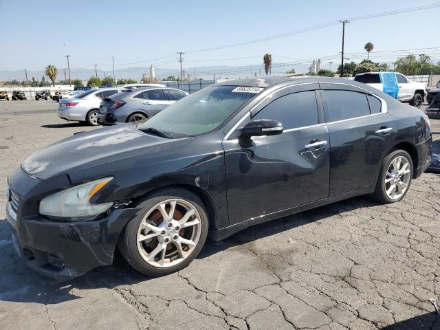 1N4AA5AP9CC826669 - 2012 NISSAN MAXIMA S BLACK photo 1