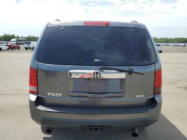 5FNYF4H4XBB015724 - 2011 HONDA PILOT EX GRAY photo 6