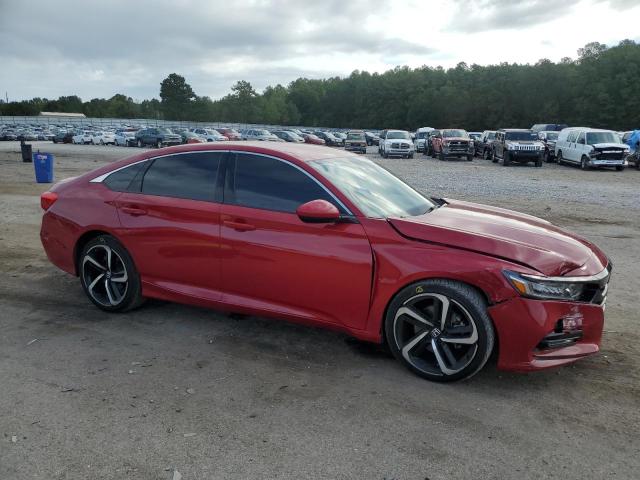 1HGCV1F35JA236114 - 2018 HONDA ACCORD SPORT RED photo 4