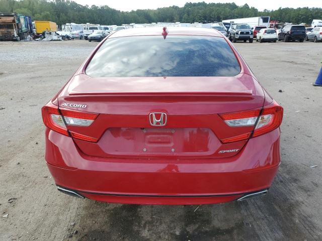 1HGCV1F35JA236114 - 2018 HONDA ACCORD SPORT RED photo 6