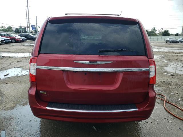 2C4RC1BG7FR560319 - 2015 CHRYSLER TOWN & COU TOURING RED photo 6