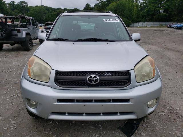 JTEHD20V656041571 - 2005 TOYOTA RAV4 SILVER photo 5