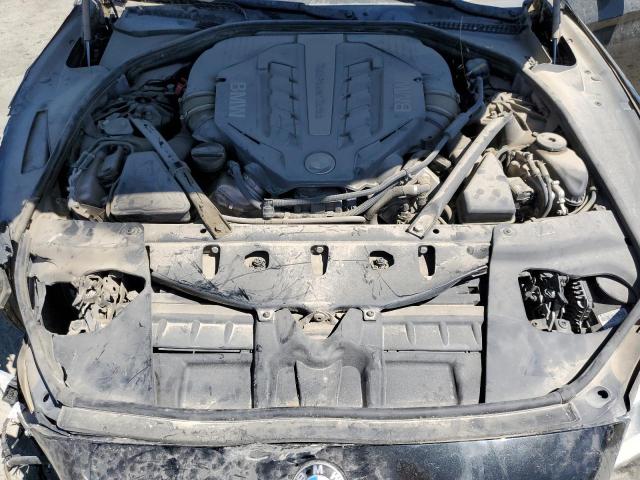 WBA6D6C51JG388872 - 2018 BMW 650 XI GRAN COUPE BLACK photo 11