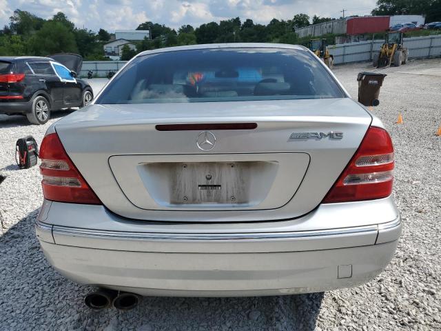 WDBRF61J74A556336 - 2004 MERCEDES-BENZ C 240 SILVER photo 6
