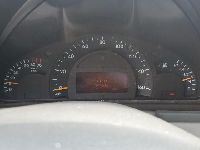 WDBRF61J74A556336 - 2004 MERCEDES-BENZ C 240 SILVER photo 9