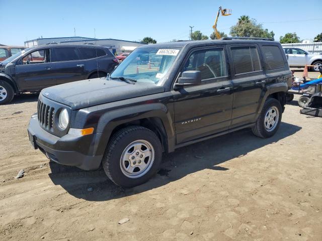 1C4NJPBB7GD808228 - 2016 JEEP PATRIOT SPORT BLACK photo 1