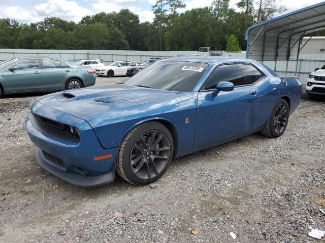 2C3CDZFJ6LH137910 - 2020 DODGE CHALLENGER R/T SCAT PACK BLUE photo 1