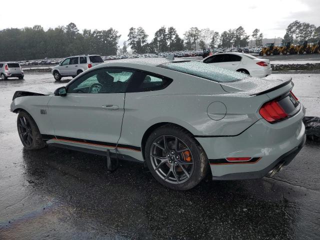 1FA6P8R03M5550055 - 2021 FORD MUSTANG MACH I GRAY photo 2