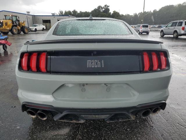 1FA6P8R03M5550055 - 2021 FORD MUSTANG MACH I GRAY photo 6