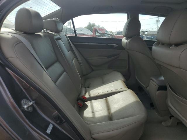 1HGFA16949L022261 - 2009 HONDA CIVIC EXL ნაცრისფერი ფოტო 10