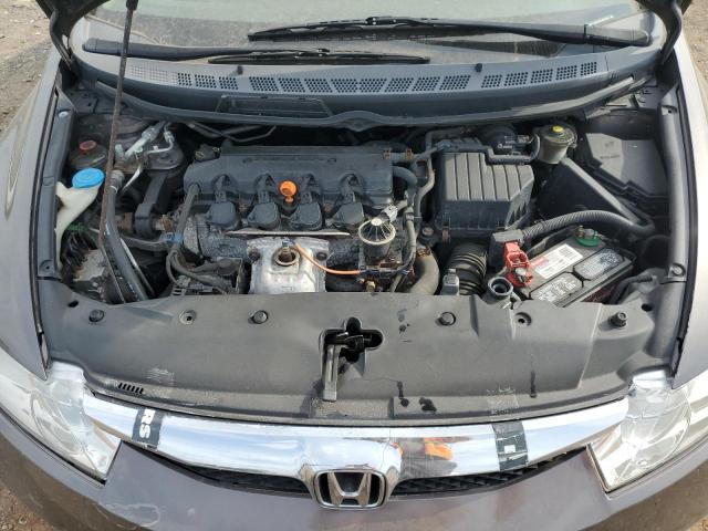 1HGFA16949L022261 - 2009 HONDA CIVIC EXL GRAY photo 11